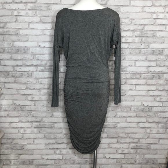 Athleta gray long sleeved dress, small - Picture 3 of 8